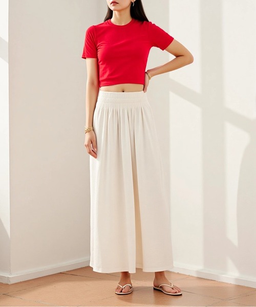 MAGASIN DE MODE Chou Chou(マガジンデモードシュシュ)の「【MAGASIN DE MODE Chou Chou】ストラップビーチサンダル KNF-TP※(サンダル・レディース・アイボリー/ブラック・37/36/39/38)」の12枚目の写真