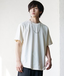 【MinoriTY】裾ラウンド半袖Tシャツ メンズ インナー用Tシャツ