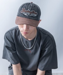 Starting Over（スターティングオーバー）の「【Starting Over/スターティングオーバー】EMBROIDERED PATCH PIGMENT DENIM CAP（キャップ）」