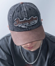 Starting Over（スターティングオーバー）の「【Starting Over/スターティングオーバー】EMBROIDERED PATCH PIGMENT DENIM CAP（キャップ）」
