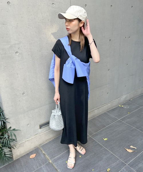 セール】【3サイズ展開】ワンポイント刺繍ワンピース（ワンピース