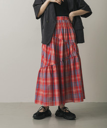SENSE OF PLACE by URBAN RESEARCH | チェックボリュームスカート(スカート)