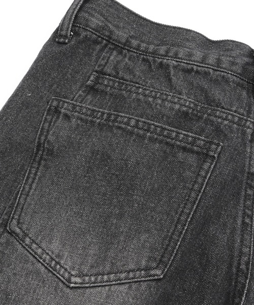 未使用 X-girl RIPPED DENIM PANTS M ブラック デニム X-girl（エックスガール）の「RIPPED DENIM PANTS（デニムパンツ