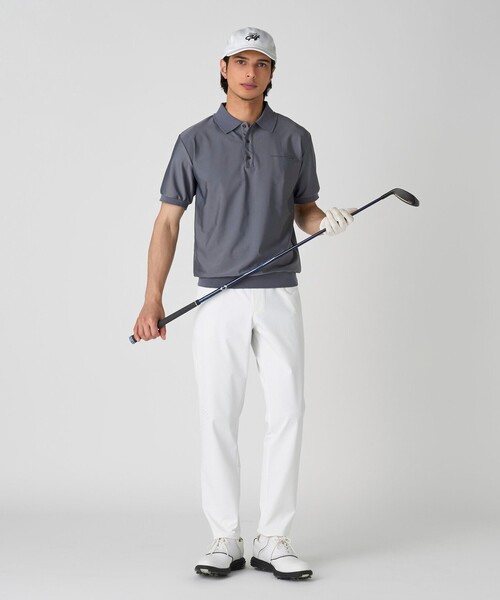 メンズ スムース ポロシャツ（ポロシャツ）｜UNITED ARROWS GOLF