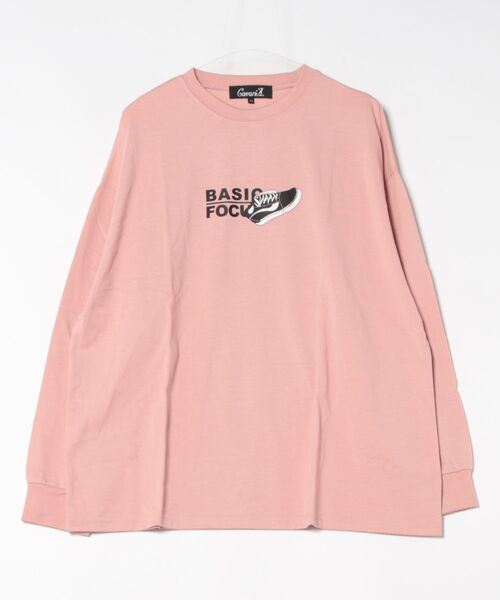 ARCHIVER（アーカイバ）の「【Bk】天竺　プリントTシャツ（Tシャツ/カットソー・メンズ・ピンク/カーキ/ホワイト・LARGE/MEDIUM）」の3枚目の写真