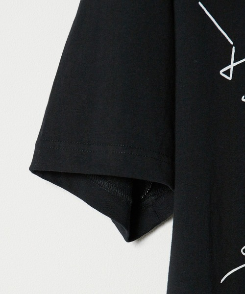 and wander(アンドワンダー)の「and wander/アンドワンダー Yu Nagaba printed T Tシャツ(Tシャツ/カットソー・メンズ・ホワイト/ブラック・XL)」の15枚目の写真