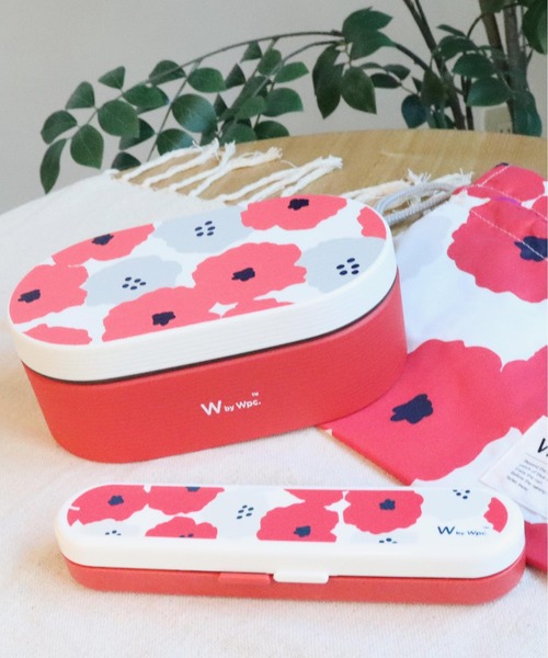 Wpc.（ダブリュピーシー）の「ワールドパーティー Wpc. ランチボックス（お弁当箱・レディース・ブルー系その他/ライトグレー/チェリーレッド・FREE）」の5枚目の写真
