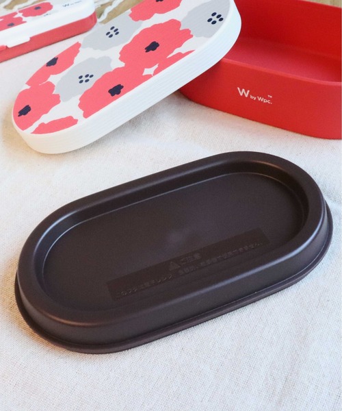 Wpc.（ダブリュピーシー）の「ワールドパーティー Wpc. ランチボックス（お弁当箱・レディース・ブルー系その他/ライトグレー/チェリーレッド・FREE）」の8枚目の写真