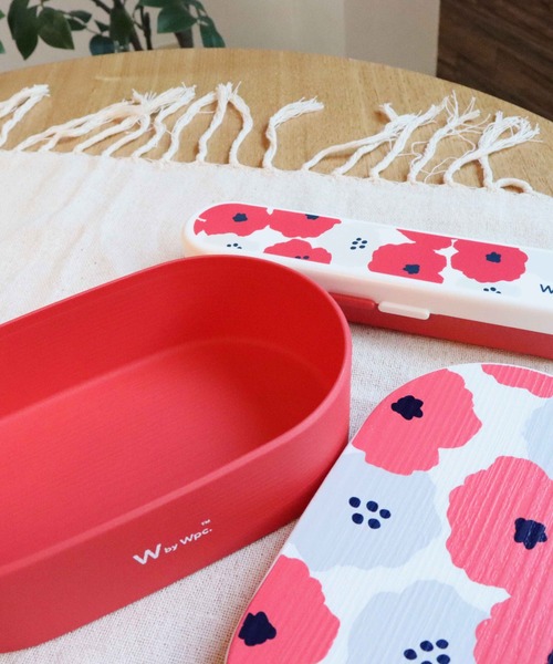Wpc.（ダブリュピーシー）の「ワールドパーティー Wpc. ランチボックス（お弁当箱・レディース・ブルー系その他/ライトグレー/チェリーレッド・FREE）」の11枚目の写真