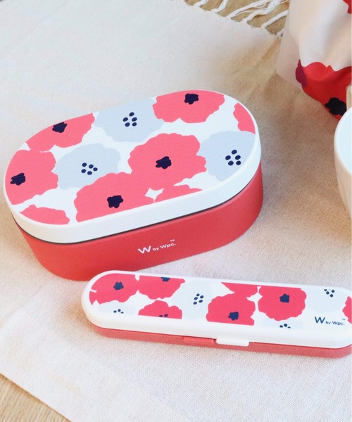 Wpc.（ダブリュピーシー）の「ワールドパーティー Wpc. ランチボックス（お弁当箱・レディース・ブルー系その他/ライトグレー/チェリーレッド・FREE）」の13枚目の写真
