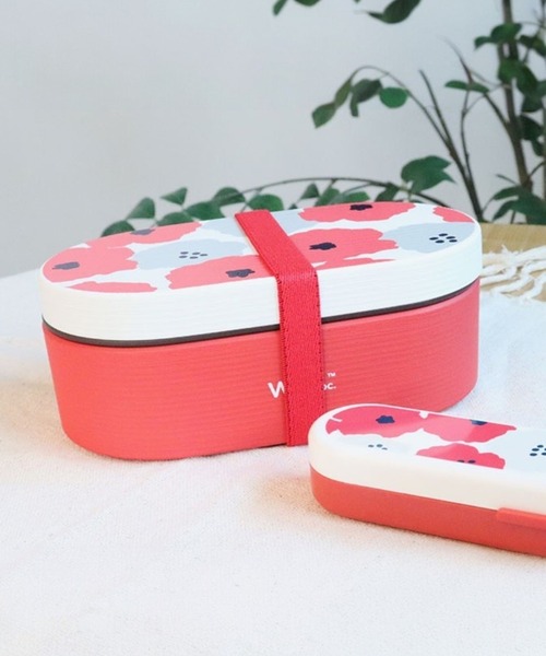 Wpc.（ダブリュピーシー）の「ワールドパーティー Wpc. ランチボックス（お弁当箱・レディース・ブルー系その他/ライトグレー/チェリーレッド・FREE）」の15枚目の写真