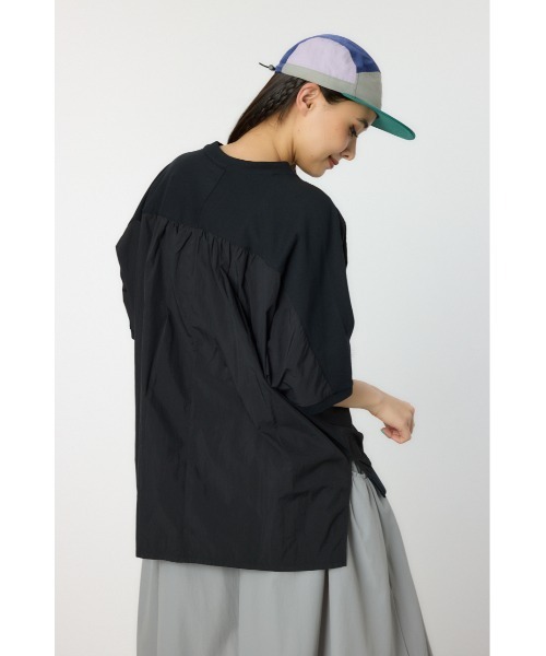 RODEO CROWNS WIDE BOWL(ロデオクラウンズワイドボウル)の「ドッキング切替ドルマントップス(その他トップス・レディース・ネイビー/オフホワイト/ブラック/カーキ・FREE)」の8枚目の写真