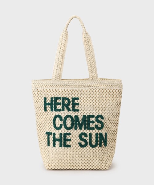 THE SHOP TK （ザ ショップ ティーケー ）の「カラーロゴ雑材トートバッグ（トートバッグ・レディース・ベージュ/アイボリー・00）」の14枚目の写真