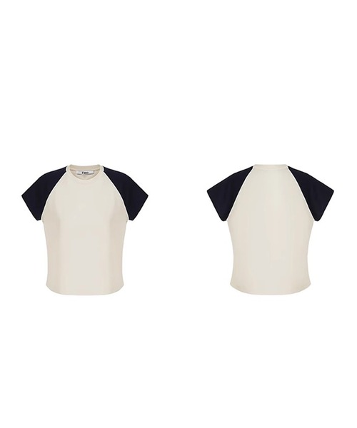 tシャツ ラグランデザイン ショートスリーブTシャツ FX25S241「Fano Studios」「2025SS」 レディース メンズ ラグランデザイン ショートスリーブTシャツ FX25S241【Fano