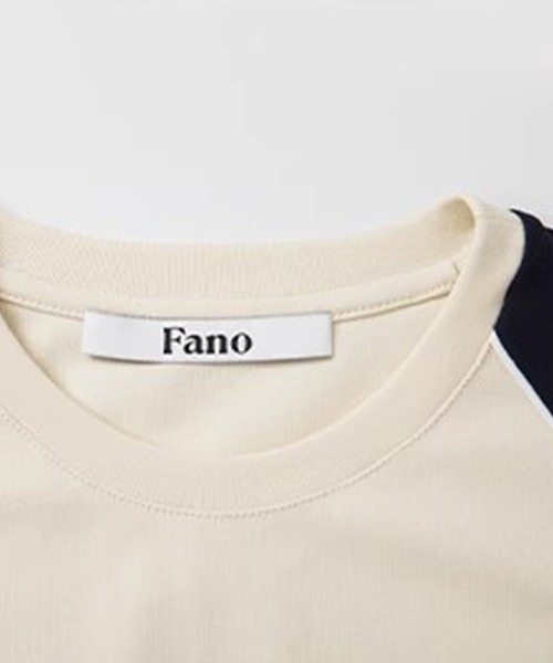 tシャツ ラグランデザイン ショートスリーブTシャツ FX25S241「Fano Studios」「2025SS」 レディース メンズ ラグランデザイン ショートスリーブTシャツ FX25S241【Fano