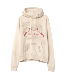 Mendrill（メンドリル）の「Mendrill X GS. Distressed Hoodie（スウェット）」