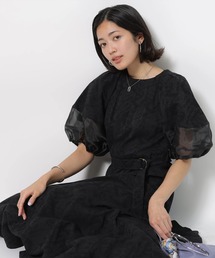 専用　【新品】JUSGLITTY　ワンピース　S　1　ブラック　53314 ジャスグリッティー JUSGLITTY 美香さんコラボワンピース （黒