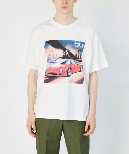 BIOTOP（ビオトープ）の「【blur×BIOTOP】blur T-SHIRTS（Tシャツ/カットソー・メンズ・ブラック系その他2/ホワイト系その他・M/L/XL）」の3枚目の写真