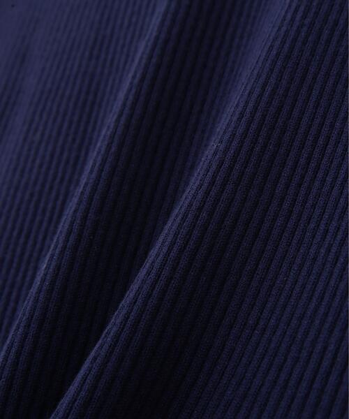 JILL by JILL STUART（ジルバイジルスチュアート）の「◇フリル袖ポロニット（ニット/セーター・レディース・ホワイト/ピンク/ネイビー/ブルー・FREE）」の21枚目の写真