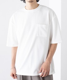 【A by MAGASIN DE MODE】<DRYICE-Tee>ポケツキクルーT(ABI) MNY 5232-8621