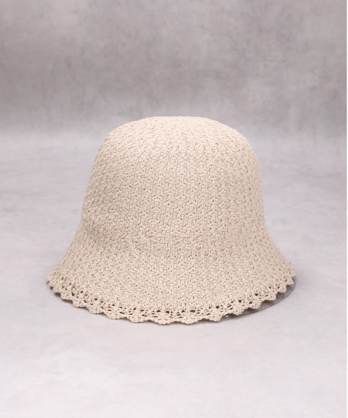 Right-on(ライトオン)の「【HONEYSUCKLE ROSE】サーモハット(ハット・レディース・ライトベージュ/ブラック・ONE SIZE)」の6枚目の写真