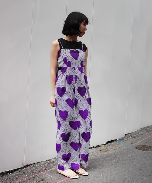 Ashanti Empress オーバーオール / アフリカンバティック サロペ Ashanti Empress オーバーオール / アフリカンバティック サロペ