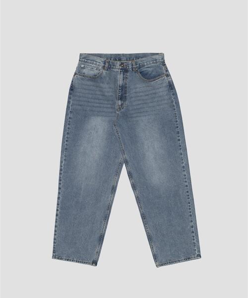 LOTTO(ロット)の「LOTTO SUMMER BAGGY DENIM PANTS(デニムパンツ・メンズ・インディゴブルー/ブラック・MEDIUM/LARGE/X-LARGE)」の1枚目の写真