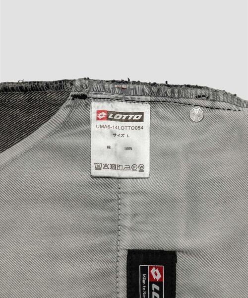 LOTTO(ロット)の「LOTTO SUMMER BAGGY DENIM PANTS(デニムパンツ・メンズ・インディゴブルー/ブラック・MEDIUM/LARGE/X-LARGE)」の8枚目の写真