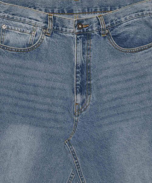 LOTTO(ロット)の「LOTTO SUMMER BAGGY DENIM PANTS(デニムパンツ・メンズ・インディゴブルー/ブラック・MEDIUM/LARGE/X-LARGE)」の6枚目の写真