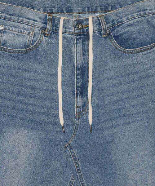 LOTTO(ロット)の「LOTTO SUMMER BAGGY DENIM PANTS(デニムパンツ・メンズ・インディゴブルー/ブラック・MEDIUM/LARGE/X-LARGE)」の5枚目の写真