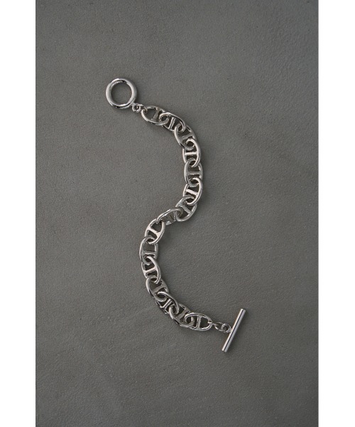 AZUL by moussy（アズールバイマウジー）の「ANCHOR CHAIN BRACELET（ブレスレット・メンズ・ゴールド/シルバー系その他/ブラック/シルバー・FREE）」の16枚目の写真