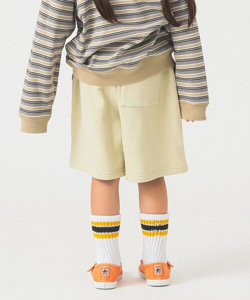 B:MING by BEAMS（ビーミングバイビームス）の「裾プリント スウェット ショートパンツ 2025SS（100～140cm）（その他パンツ・キッズ・ホワイト系その他5/ワイン・130/100/110/120/140）」の12枚目の写真