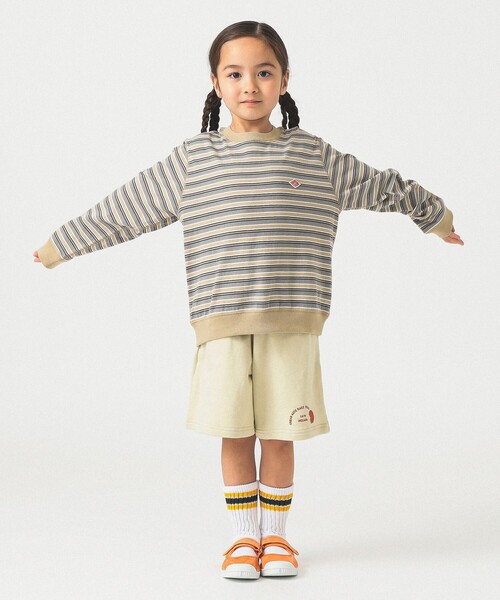 B:MING by BEAMS（ビーミングバイビームス）の「裾プリント スウェット ショートパンツ 2025SS（100～140cm）（その他パンツ・キッズ・ホワイト系その他5/ワイン・130/100/110/120/140）」の9枚目の写真