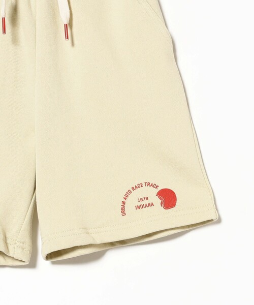 B:MING by BEAMS（ビーミングバイビームス）の「裾プリント スウェット ショートパンツ 2025SS（100～140cm）（その他パンツ・キッズ・ホワイト系その他5/ワイン・130/100/110/120/140）」の17枚目の写真