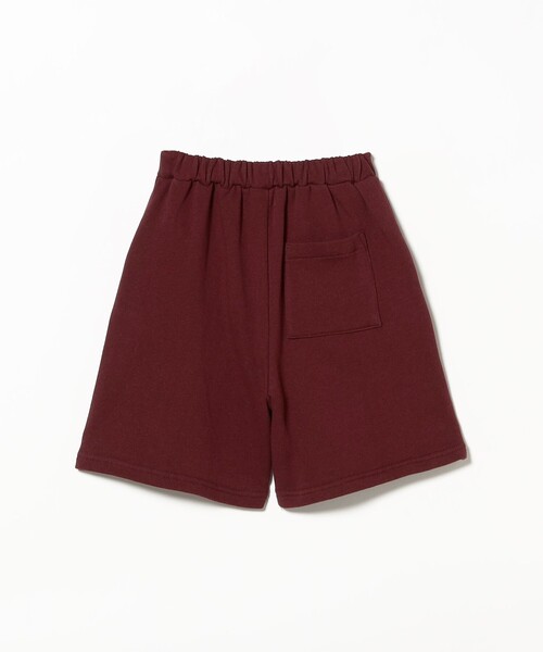 B:MING by BEAMS（ビーミングバイビームス）の「裾プリント スウェット ショートパンツ 2025SS（100～140cm）（その他パンツ・キッズ・ホワイト系その他5/ワイン・130/100/110/120/140）」の6枚目の写真