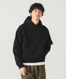 BEAMS | ワイドショートフィット ウィンドストップ スウェットフーディー(パーカー)