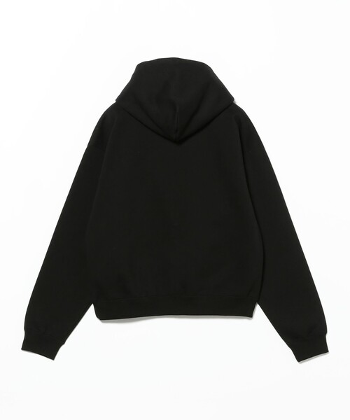 BEAMS（ビームス）の「ワイドショートフィット ウィンドストップ スウェットフーディー（パーカー・メンズ・アッシュグレー/ブラック・S/M/L/XL）」の10枚目の写真