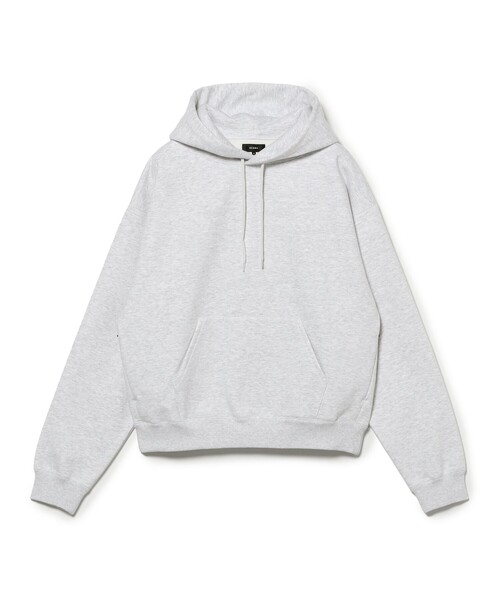 BEAMS（ビームス）の「ワイドショートフィット ウィンドストップ スウェットフーディー（パーカー・メンズ・アッシュグレー/ブラック・S/M/L/XL）」の12枚目の写真