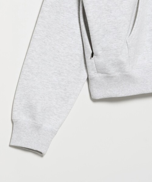 BEAMS（ビームス）の「ワイドショートフィット ウィンドストップ スウェットフーディー（パーカー・メンズ・アッシュグレー/ブラック・S/M/L/XL）」の14枚目の写真