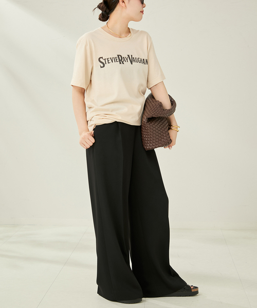 BLUESCENTRIC / ブルースセントリック STEVE RAY VAUGHAN LOGO T