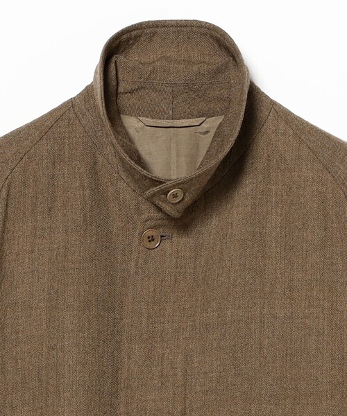 Kaptain Sunshine(キャプテン サンシャイン)の「KAPTAIN SUNSHINE / Walker Coat(ステンカラーコート・メンズ・ネイビー/ブラウン・5/4/3/2)」の8枚目の写真