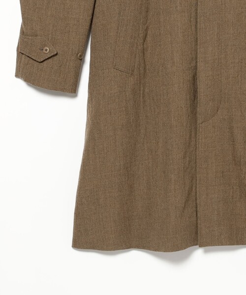Kaptain Sunshine(キャプテン サンシャイン)の「KAPTAIN SUNSHINE / Walker Coat(ステンカラーコート・メンズ・ネイビー/ブラウン・5/4/3/2)」の9枚目の写真