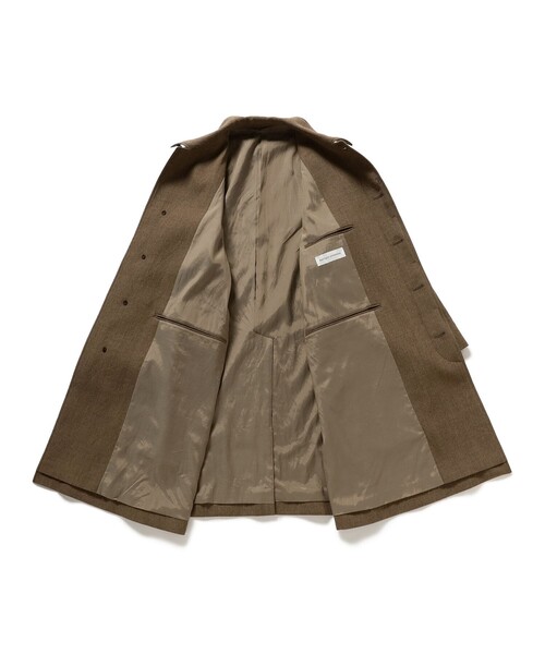 Kaptain Sunshine(キャプテン サンシャイン)の「KAPTAIN SUNSHINE / Walker Coat(ステンカラーコート・メンズ・ネイビー/ブラウン・5/4/3/2)」の10枚目の写真