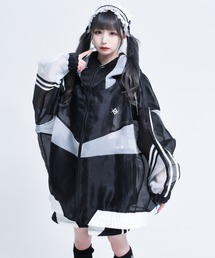 REFREM/レフレム ジップアップブルゾン REFLEM（レフレム） ビジュージップアップブルゾン FREE ブラック