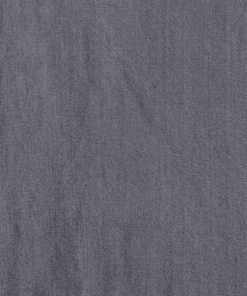 BAYFLOW（ベイフロー）の「ライトデニムシャツ（シャツ/ブラウス・レディース・ライトブルー/グレー・FREE）」の4枚目の写真