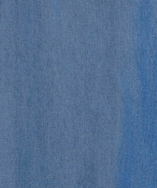 BAYFLOW（ベイフロー）の「ライトデニムシャツ（シャツ/ブラウス・レディース・ライトブルー/グレー・FREE）」の3枚目の写真