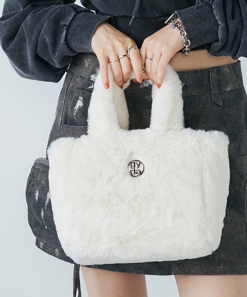 GYDA(ジェイダ)2WAYフェイクファーバッグ GY-B381 ファートート