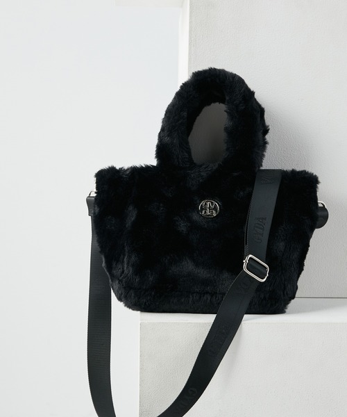 GYDA(ジェイダ)2WAYフェイクファーバッグ GY-B381 ファートート