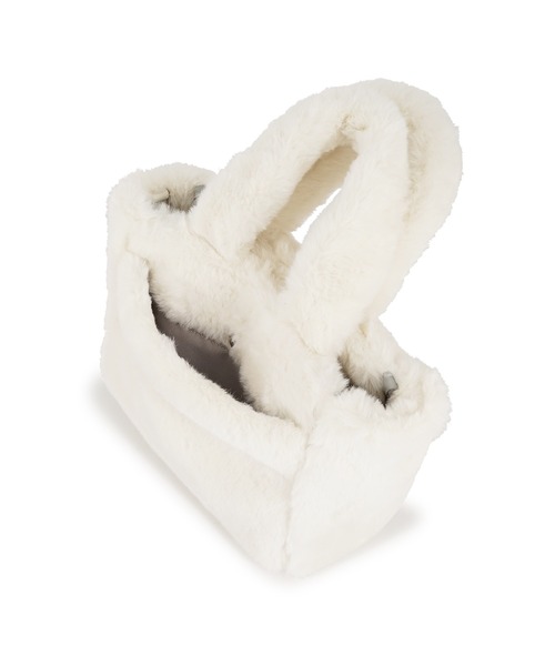 GYDA（ジェイダ）の「GYDA(ジェイダ)2WAYフェイクファーバッグ GY-B381 ファートート（トートバッグ・レディース・ホワイト/レオパード/ブラック・FREE）」の10枚目の写真