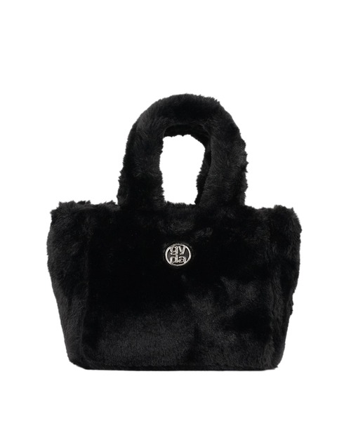 GYDA（ジェイダ）の「GYDA(ジェイダ)2WAYフェイクファーバッグ GY-B381 ファートート（トートバッグ・レディース・ホワイト/レオパード/ブラック・FREE）」の13枚目の写真